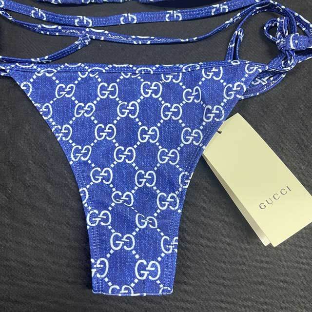 Printed Sexy Strappy Bathing Suit