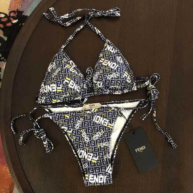 Strappy Printed Fashion Bikini