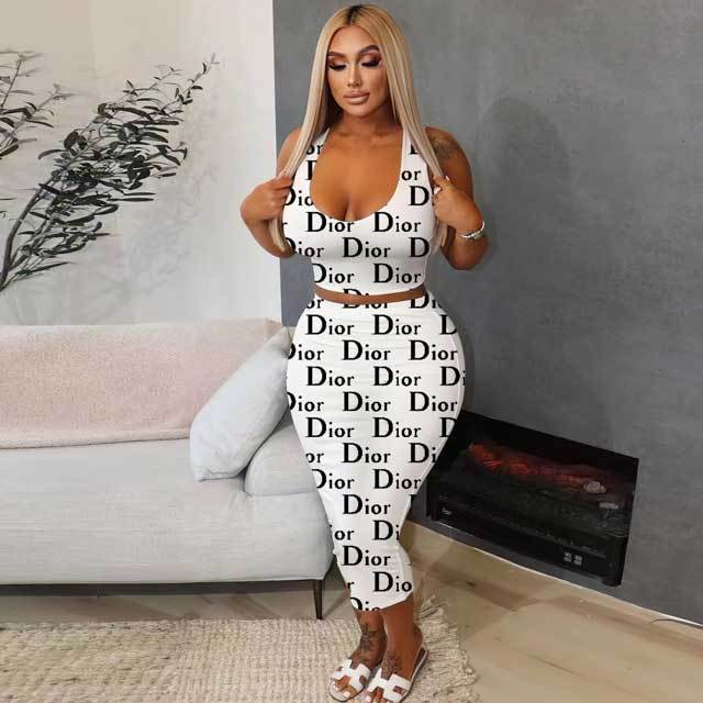 Printed Bodycon Skirt Set