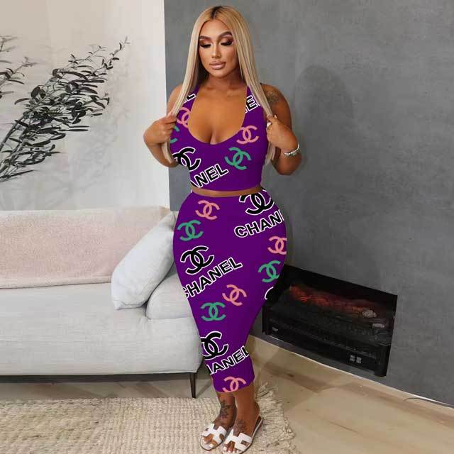 Printed Bodycon Skirt Set