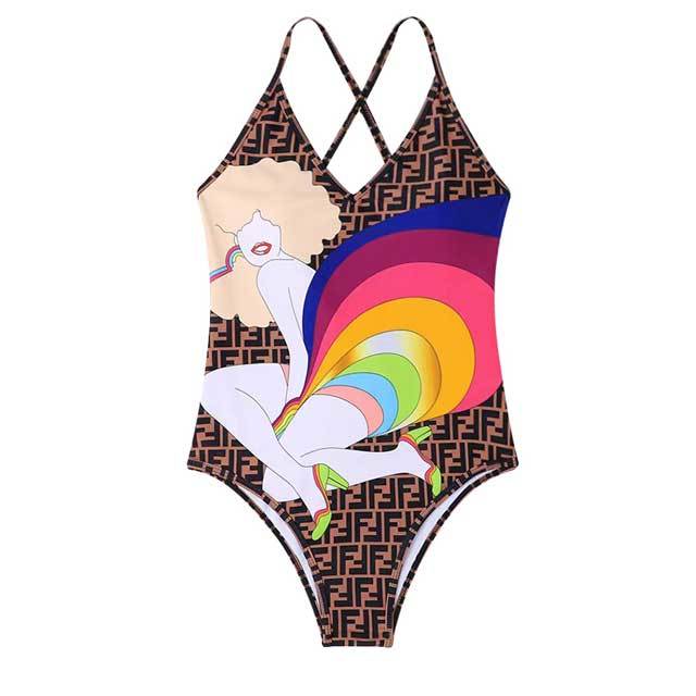 Printed Sexy Women One Piece
