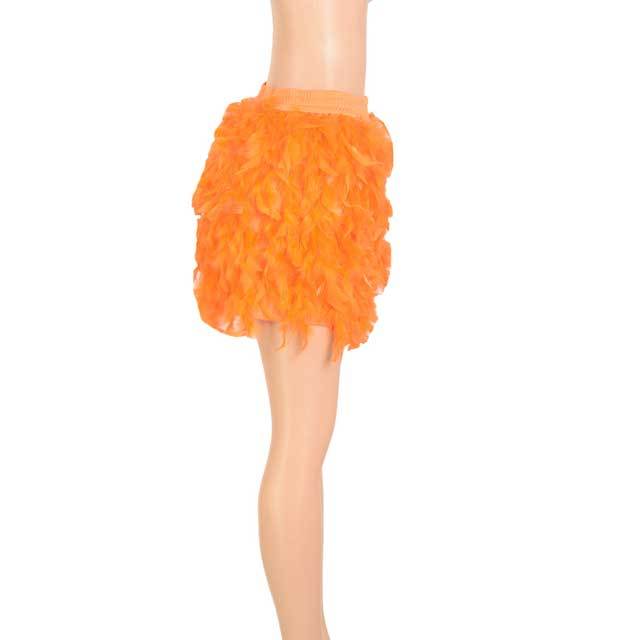 Feather Mini Skirt