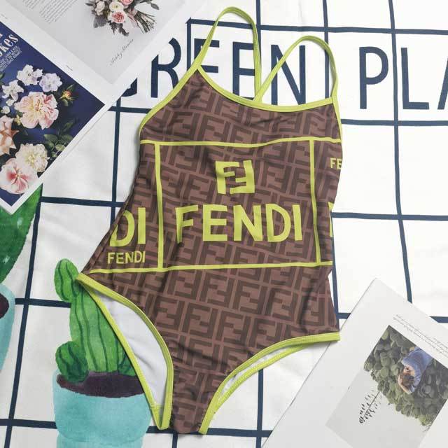 Letter Print Beach One Piece