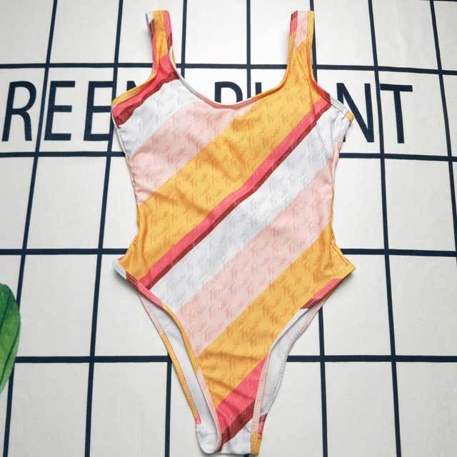 Color Block Sleeveless One Piece