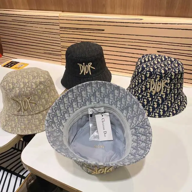 Letters Embrodiery Bucket Hat