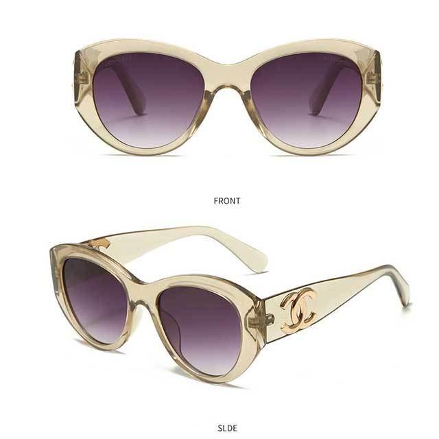 Luxury Round Frame Fashion Sunglasses