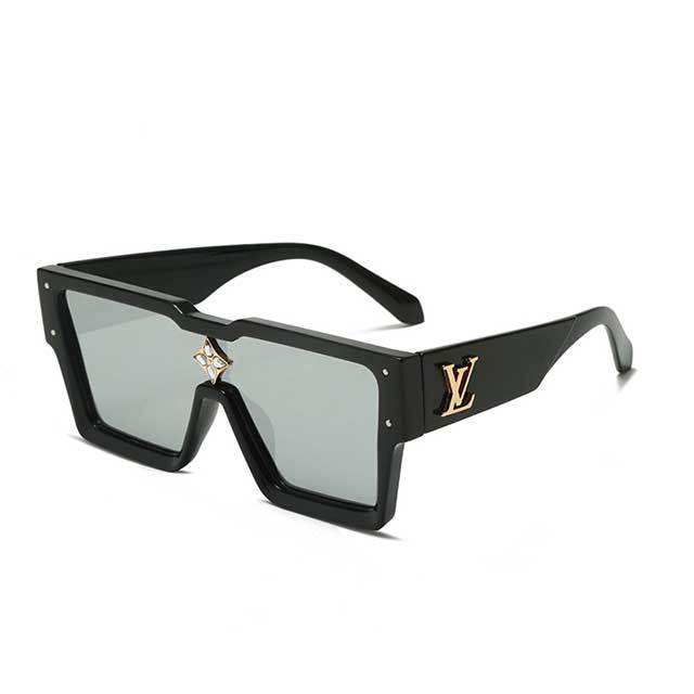 One-piece Diamond-studded Sunglasses