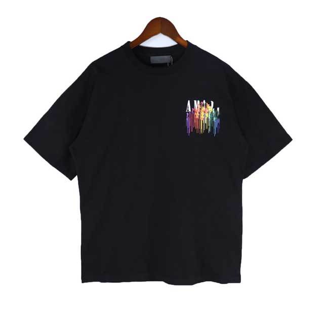 Gradient Print Cotton Tees