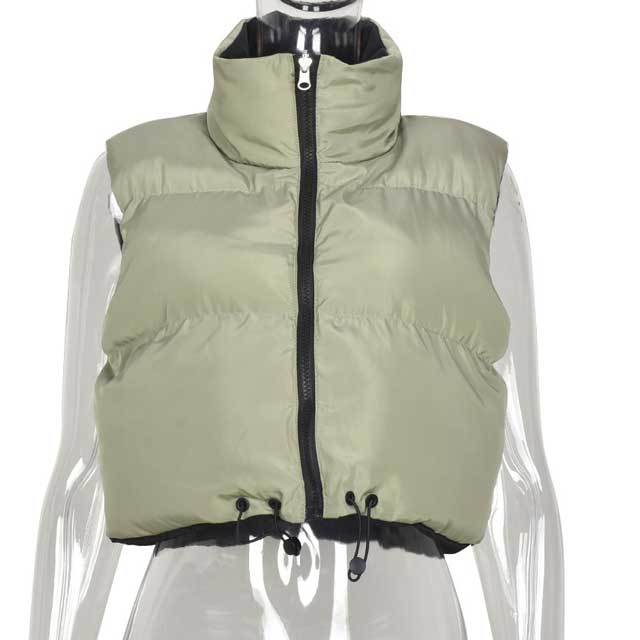 Two Way Sleeveless Down Jacket