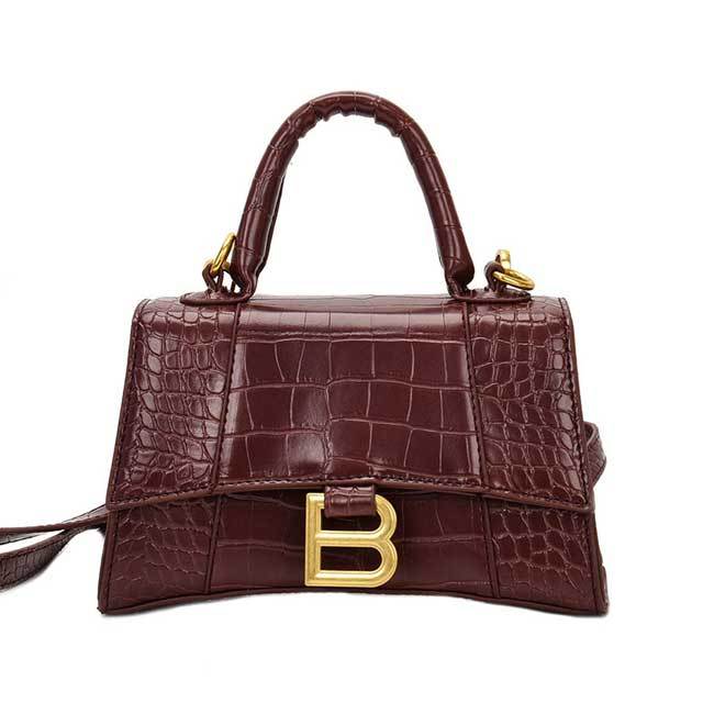 Crocodie Leather Hand Bag