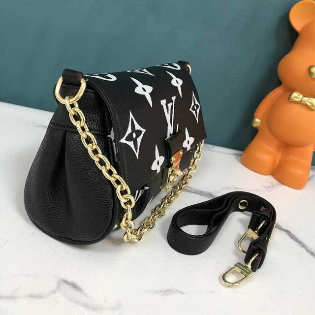 Women Leather Printed Crossbody Bag