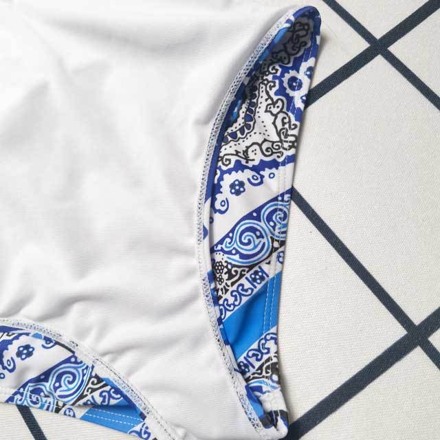 Printed Sexy Backless One Piece