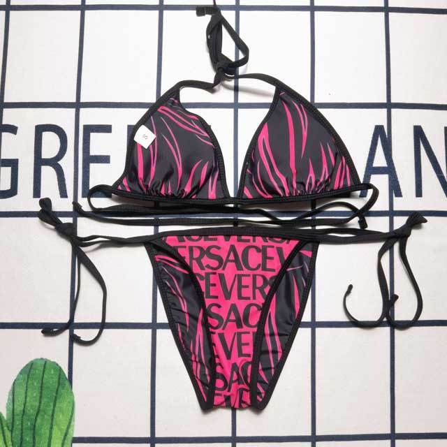 Letter Print Sexy Bikini Set