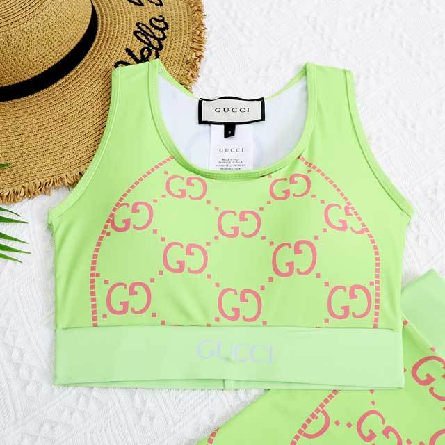 Printed Tank Top Fitness Short Set
