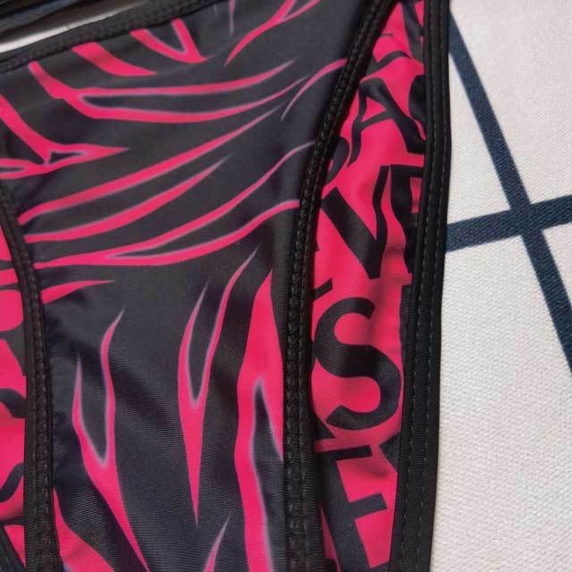 Letter Print Sexy Bikini Set