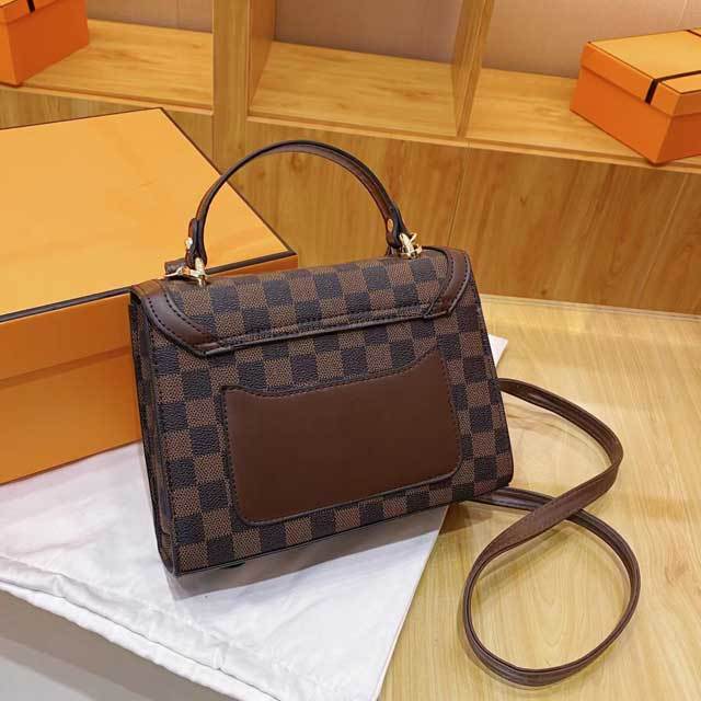 Women Leather Printed Crossbody Handbag