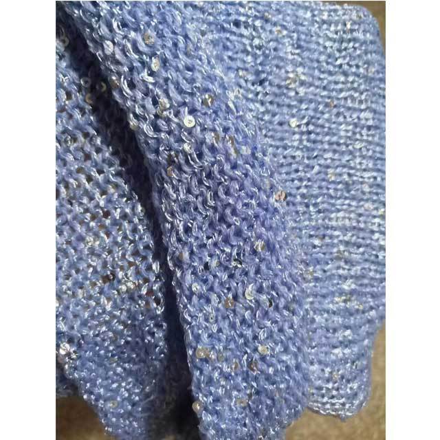 Sequin Knit Sweater Skirt Set