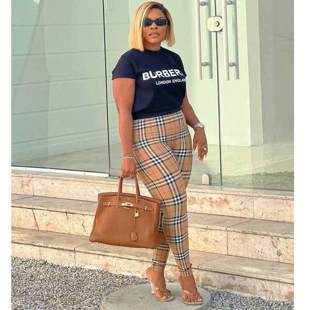 Plaid Print Casual Pants Suit
