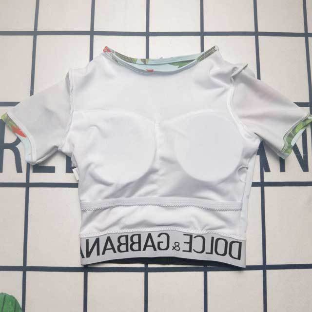 Printed Short Sleeve Tracksuit Set