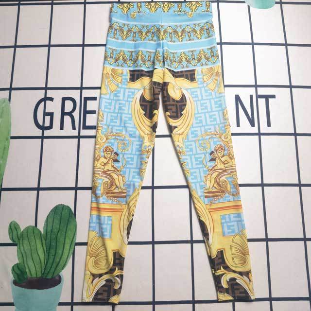 Printed Tank Top Jogging Pants Set
