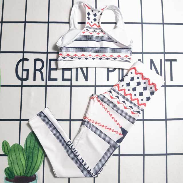 Printed Skinny Jogging Suit
