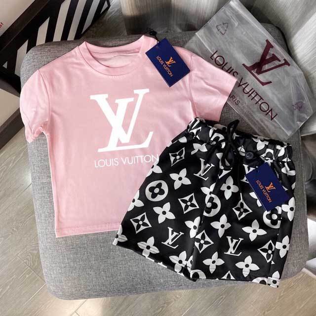 Letter Print Fashion Kids Set