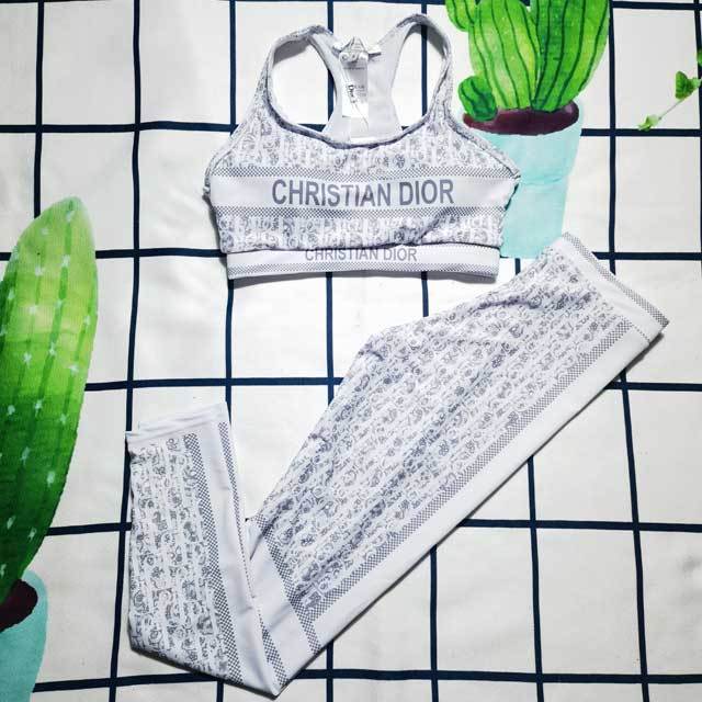 Letter Print Casual Jogger Set