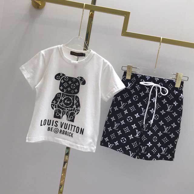 Fashion Print Casual Kids Set