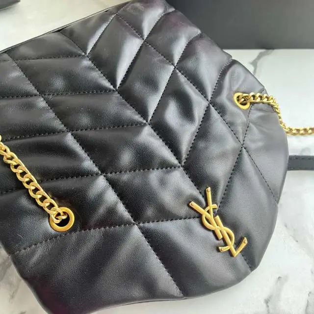 Gold Chain Women Leather Shoulder Bag