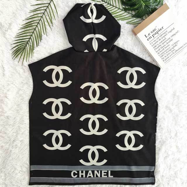 Button Printed Casual Hooded Dress