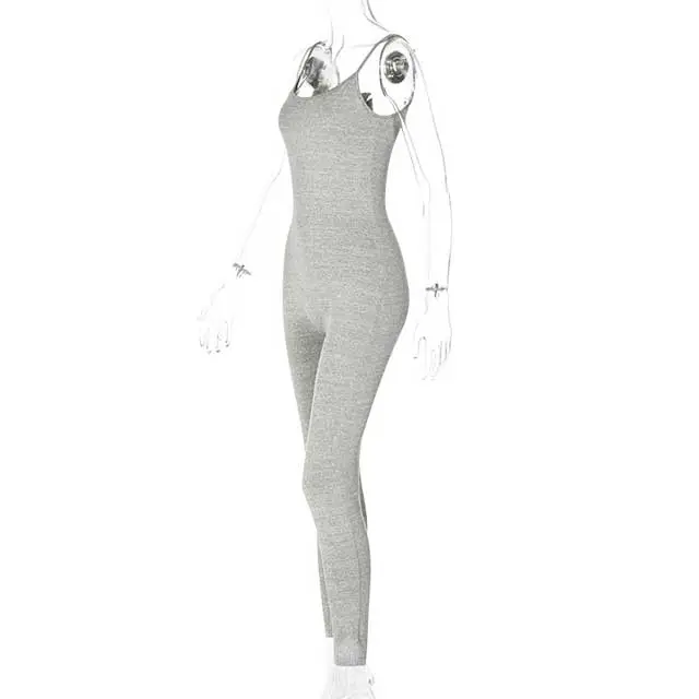 Basic Cami Sporty Jumpsuit