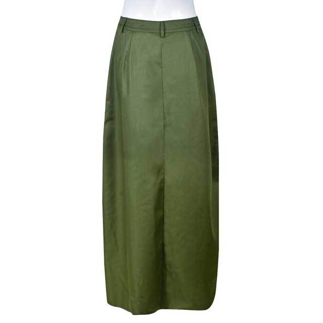 Drawstring Ruched Cargo Skirt
