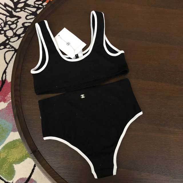 Knit Fashion Tankinis Set