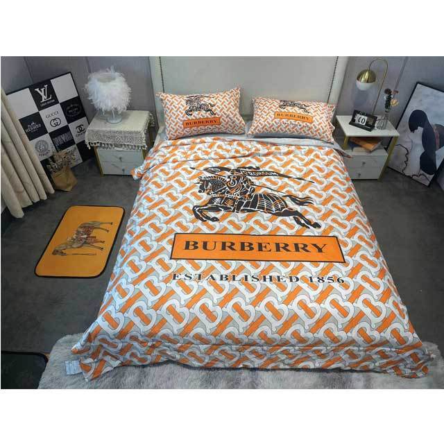 Printed Silk Summer Quilt Set