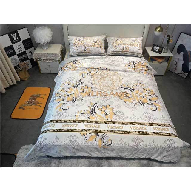 Printed Silk Summer Quilt Set