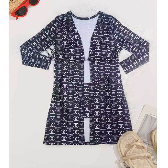 Printed 3 Piece Bikini Set