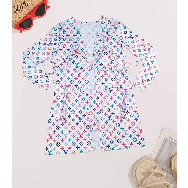 Printed 3 Piece Bikini Set