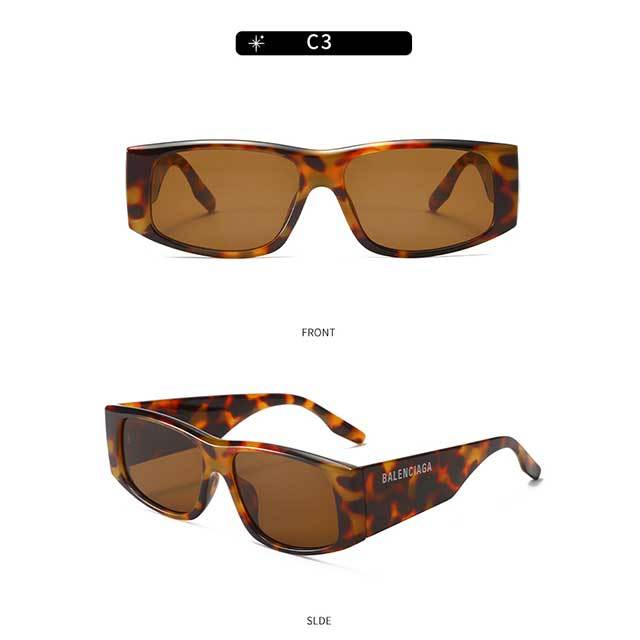 Rectangle Brand Designer Sun Glasses Female