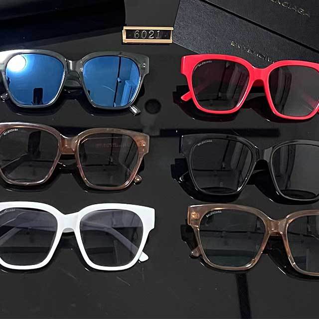 Oval Vintage Designer Square Sunglasses
