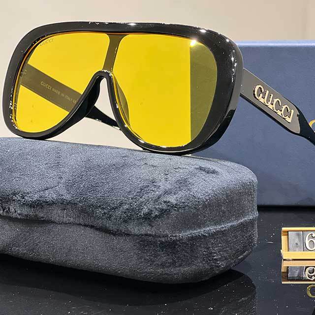Oversized Retro Brand Mirror Sunglasses