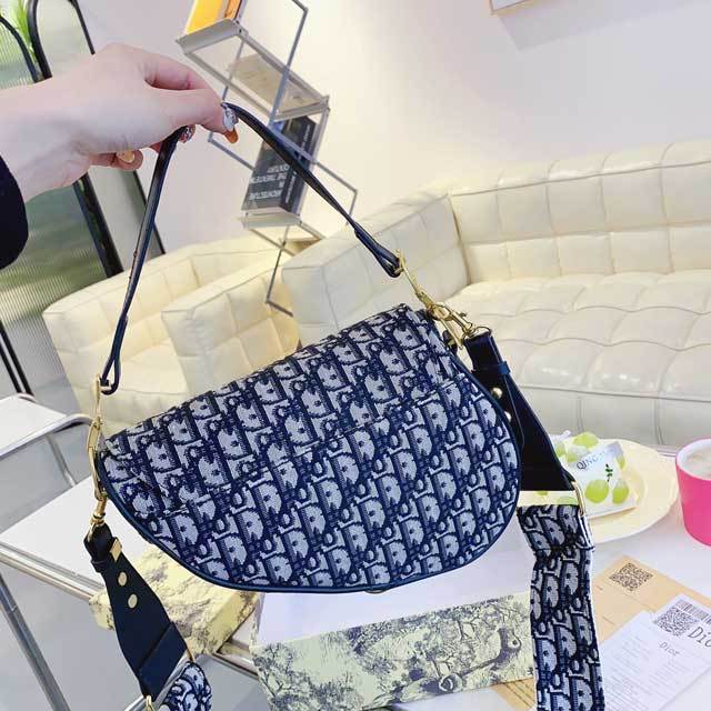 Vintage Print Crossbody Handbag