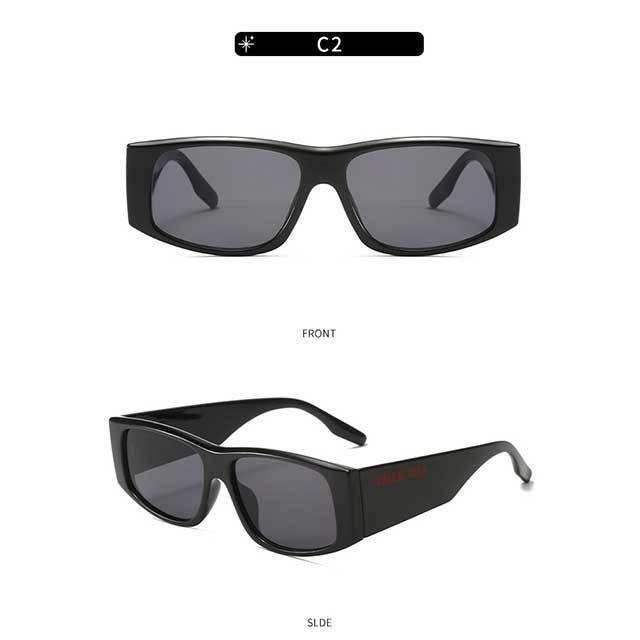 Rectangle Brand Designer Sun Glasses Female