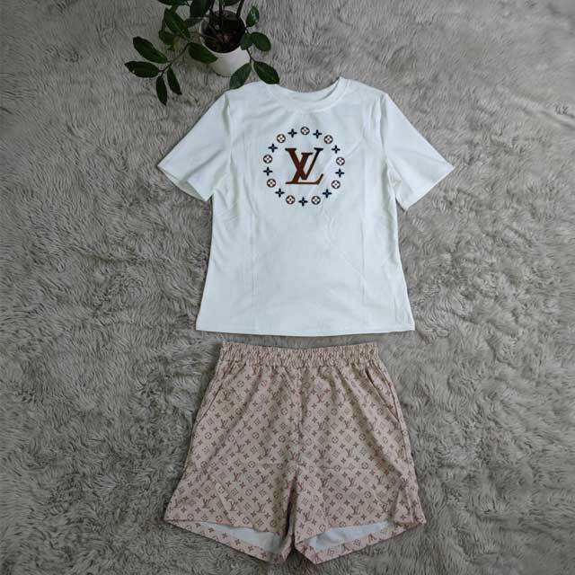 Printed Casual Women Short Set