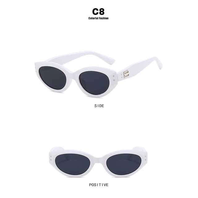 Retro Cat Eye Small Frame Sunglasses
