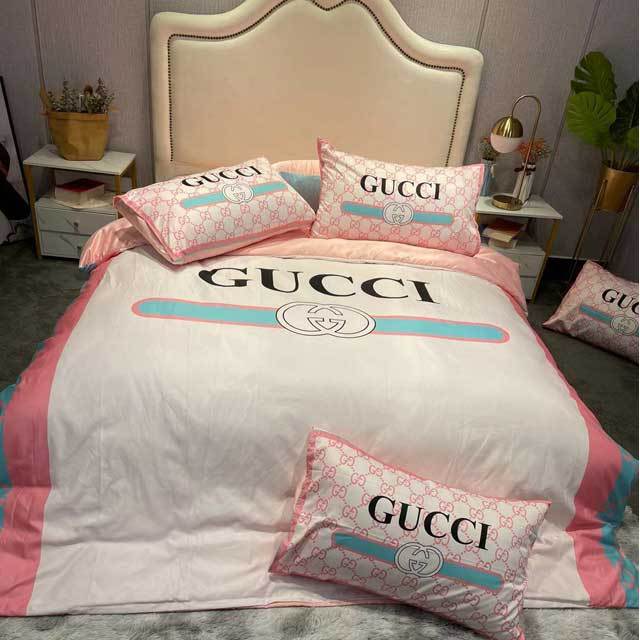 Printed Fashion Cotton Comforter Set(quilt cover+pillow cases+sheet)