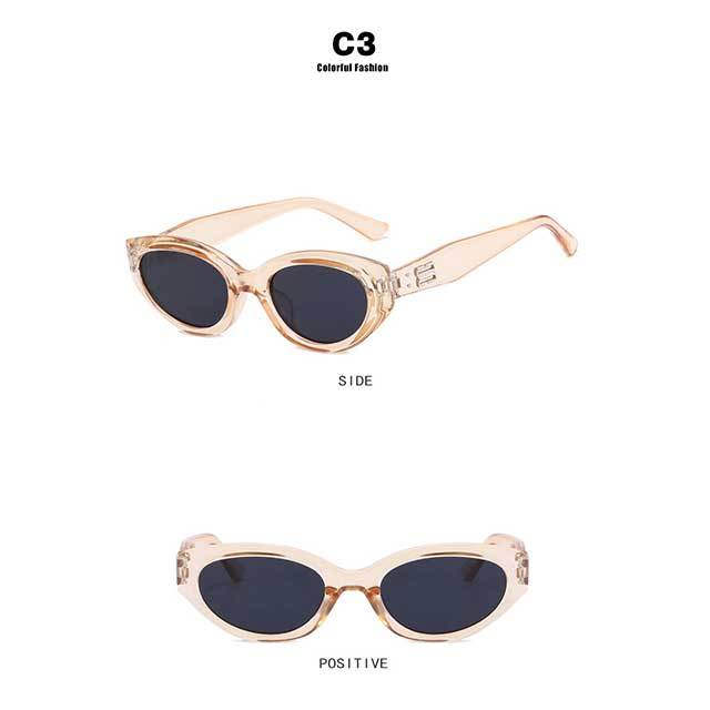 Retro Cat Eye Small Frame Sunglasses