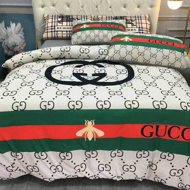 Printed Fashion Cotton Comforter Set(quilt cover+pillow cases+sheet)