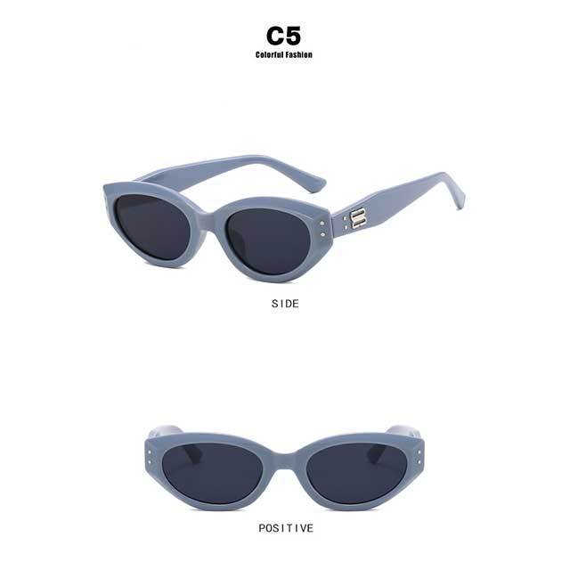 Retro Cat Eye Small Frame Sunglasses