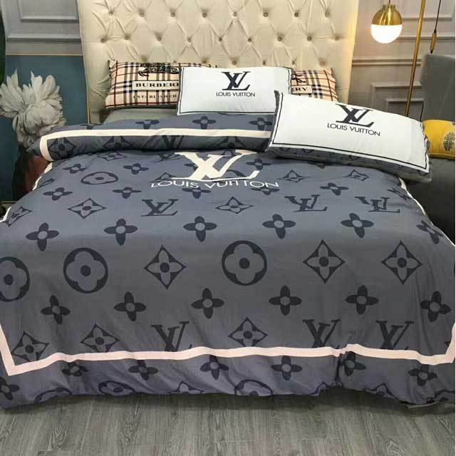 Printed Fashion Cotton Comforter Set(quilt cover+pillow cases+sheet)