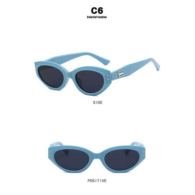 Retro Cat Eye Small Frame Sunglasses